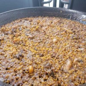 Paellas en Cocos Bar, Gandia, Valencia